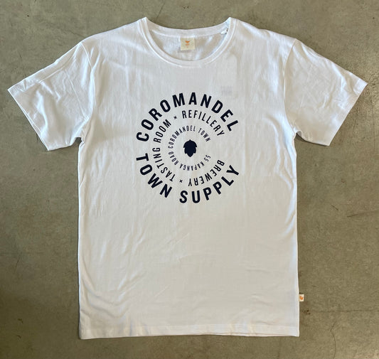 WHITE LOGO TEE