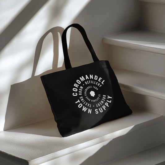 BLACK TOTE BAG
