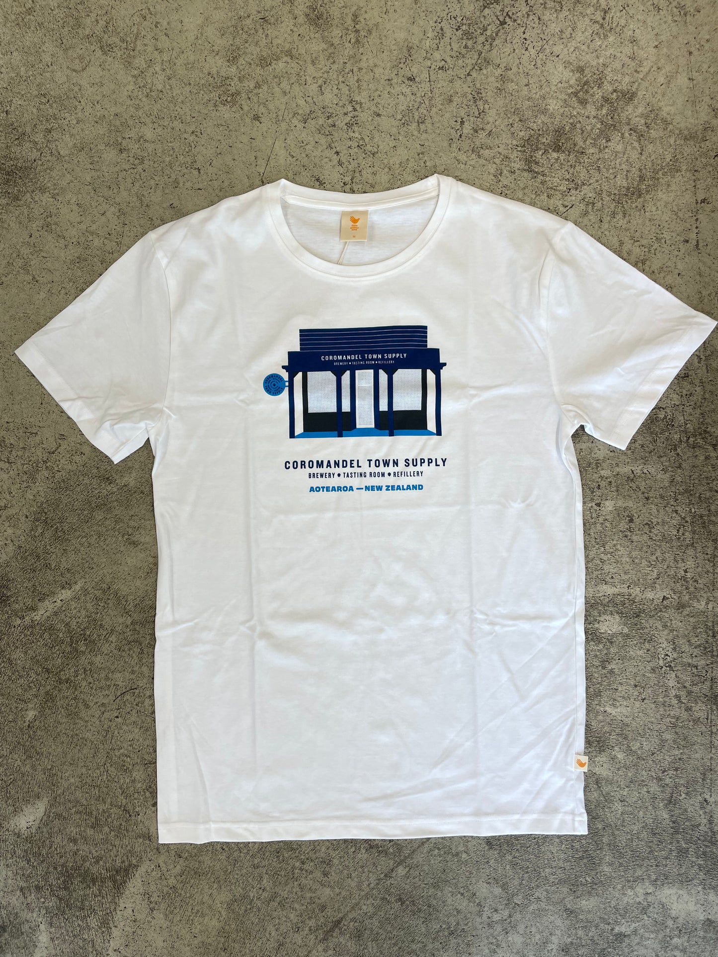 WHITE SHOP TEE  - Tui Tee